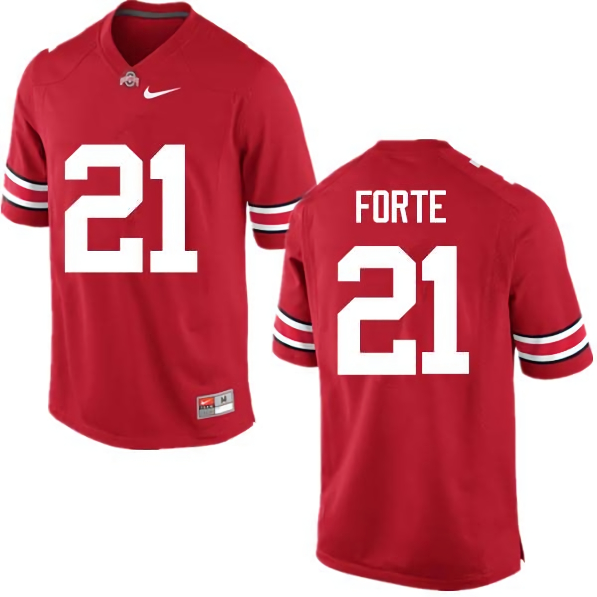 Trevon Forte Ohio State Buckeyes Men's NCAA #21 Nike Red College Stitched Football Jersey QOF6756XZ